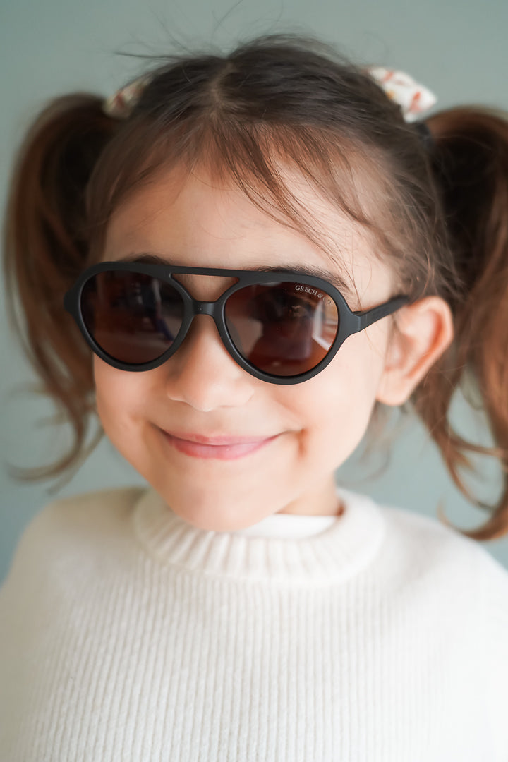 Aviator Sunglasses Toddler Girl Black Sunglasses Aviator Polarized
