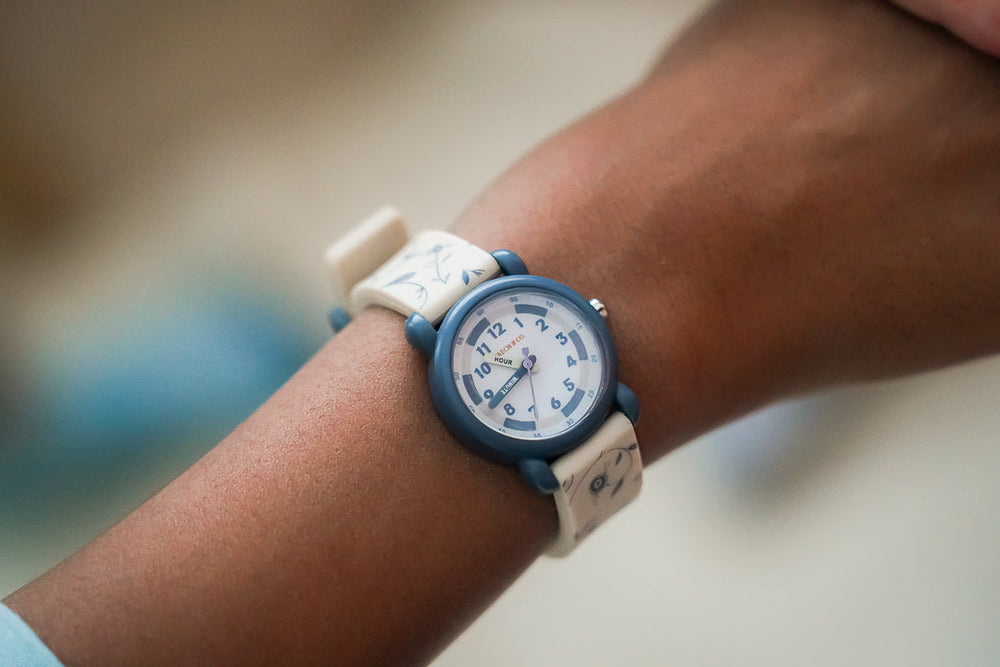 Classic Watches | Silicone + Stainless Steel | Scandi Floral | Pre-Order SS27