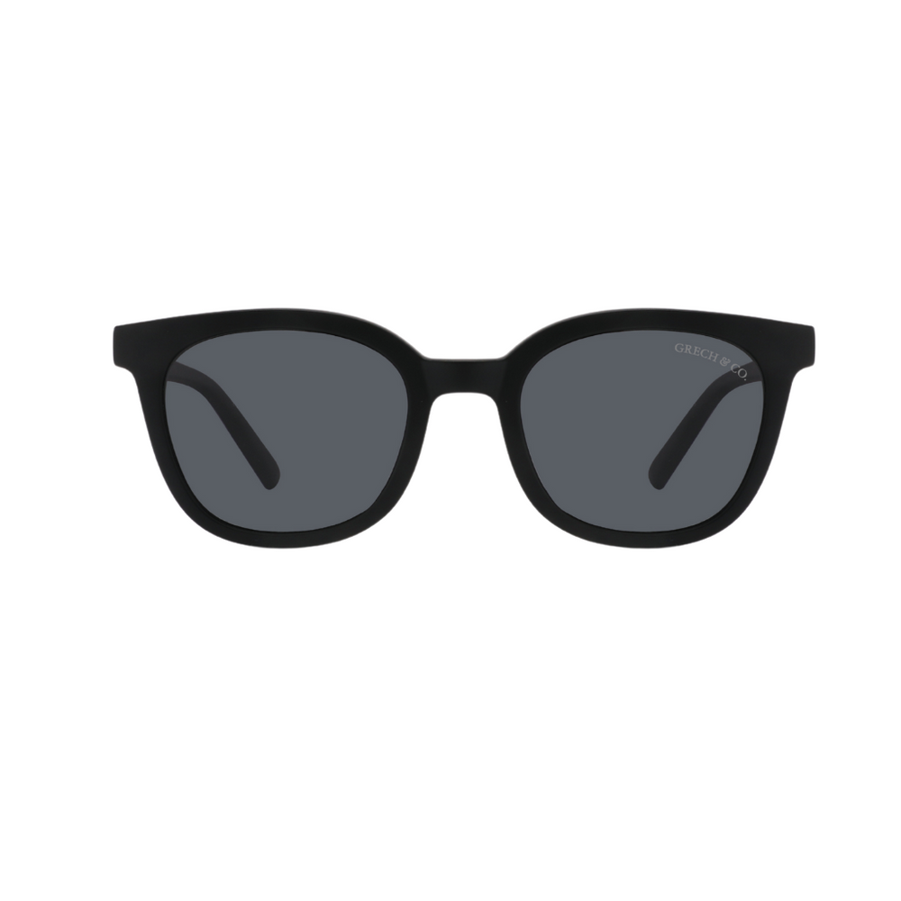 Classic Wayfarer Sustainable Sunglasses | Bio-Based · Bendable · Polarized | Child | 3-8 Y | Black | Pre-Order SS27