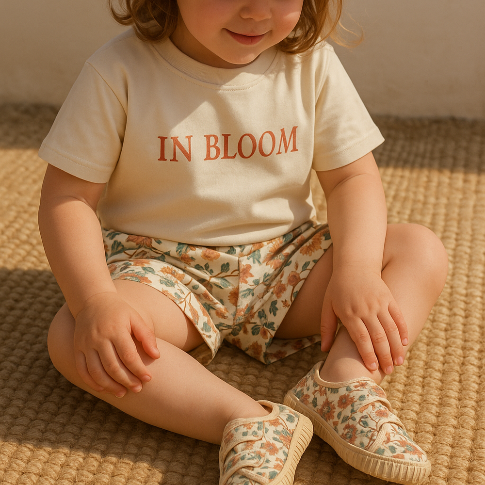 Play Shorts | Organic Cotton Terry - In Bloom
