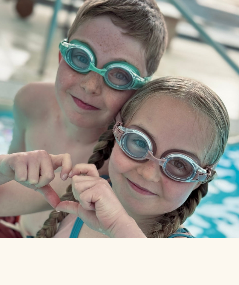 Anti UV + Fog Swim Goggles | Heather Rose | Pre-Order SS27