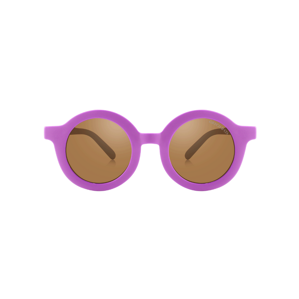 Original Round Sustainable Sunglasses | Bio-Based Bendable Polarized | Aster | Pre-Order SS27
