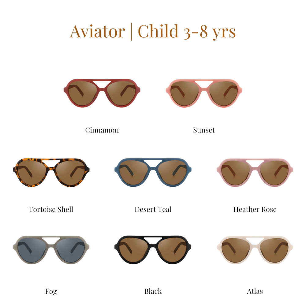 Aviator | Polarized Sunglasses | Black | Pre-Order SS27