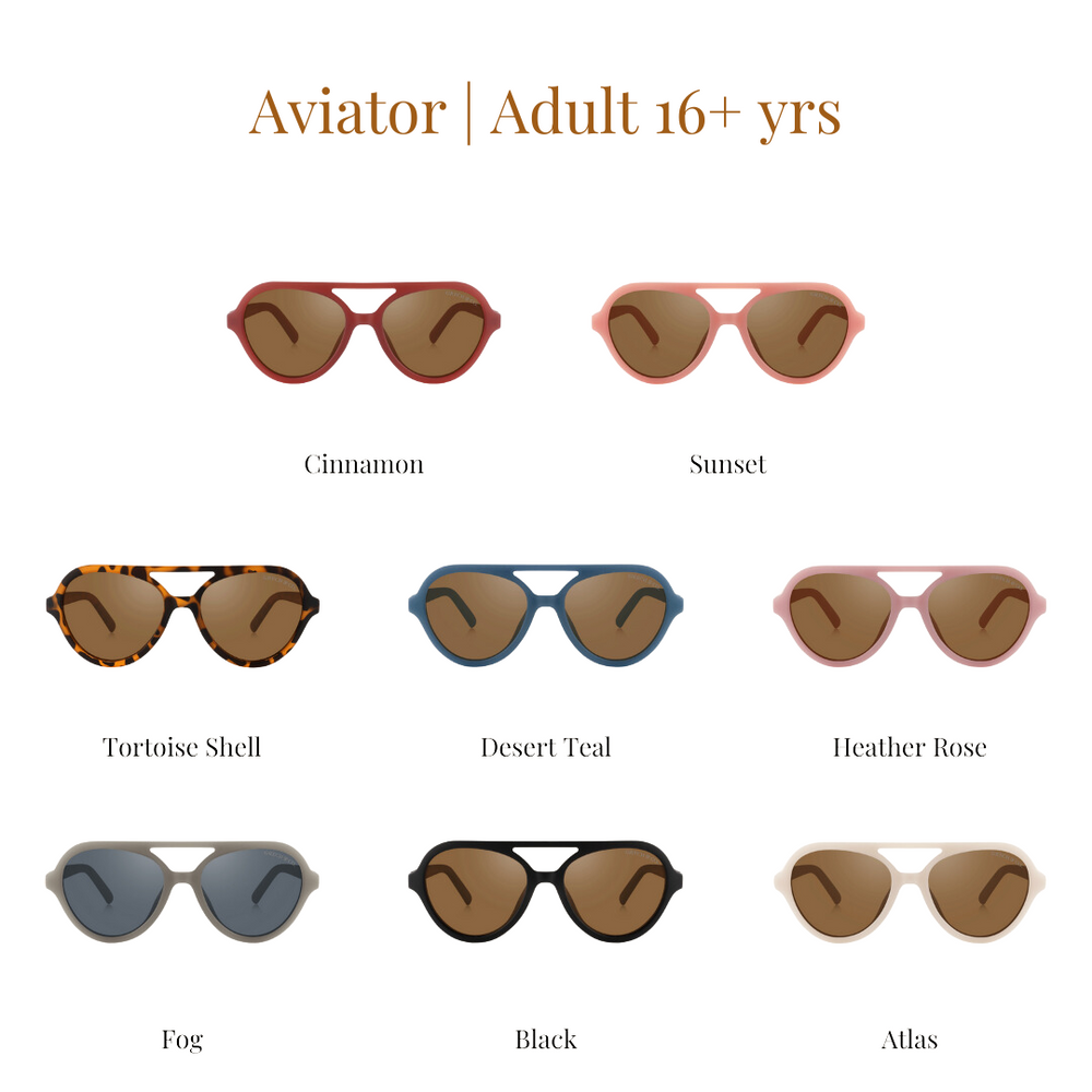Aviator | Polarized Sunglasses | Black | Pre-Order SS27