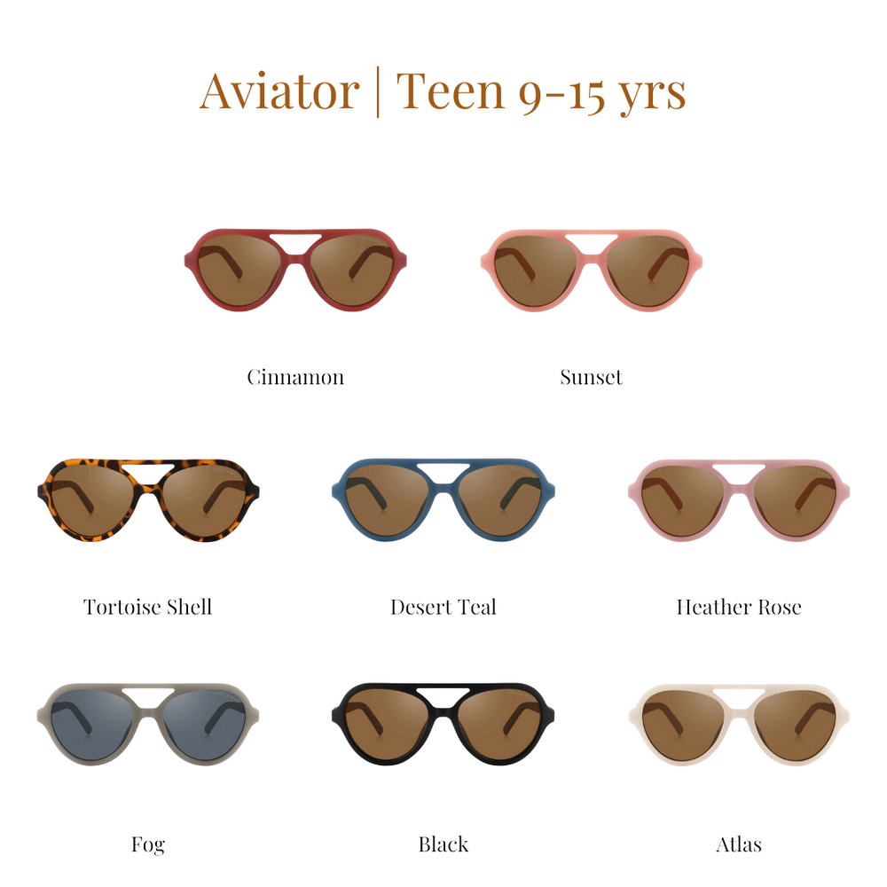 Aviator | Polarized Sunglasses | Black | Pre-Order SS27