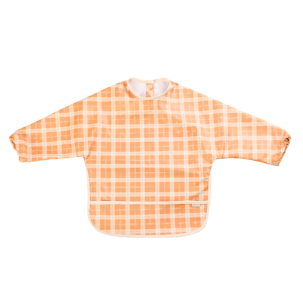 Smock Bib | Buckwheat Plaid
