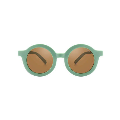 Original Round ~ Flexible Polarized Sunglasses ~ Fern
