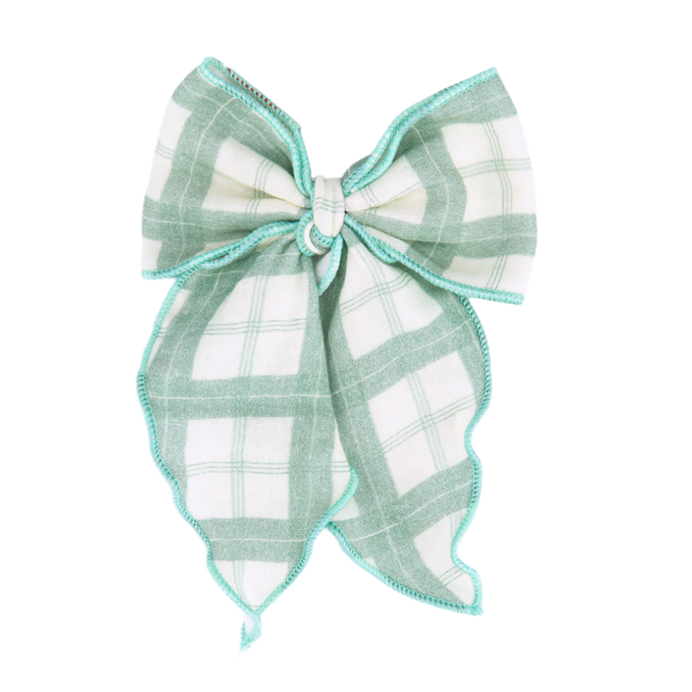 Fable Bow | Mid Size | Fern Plaid | Pre-Order SS27