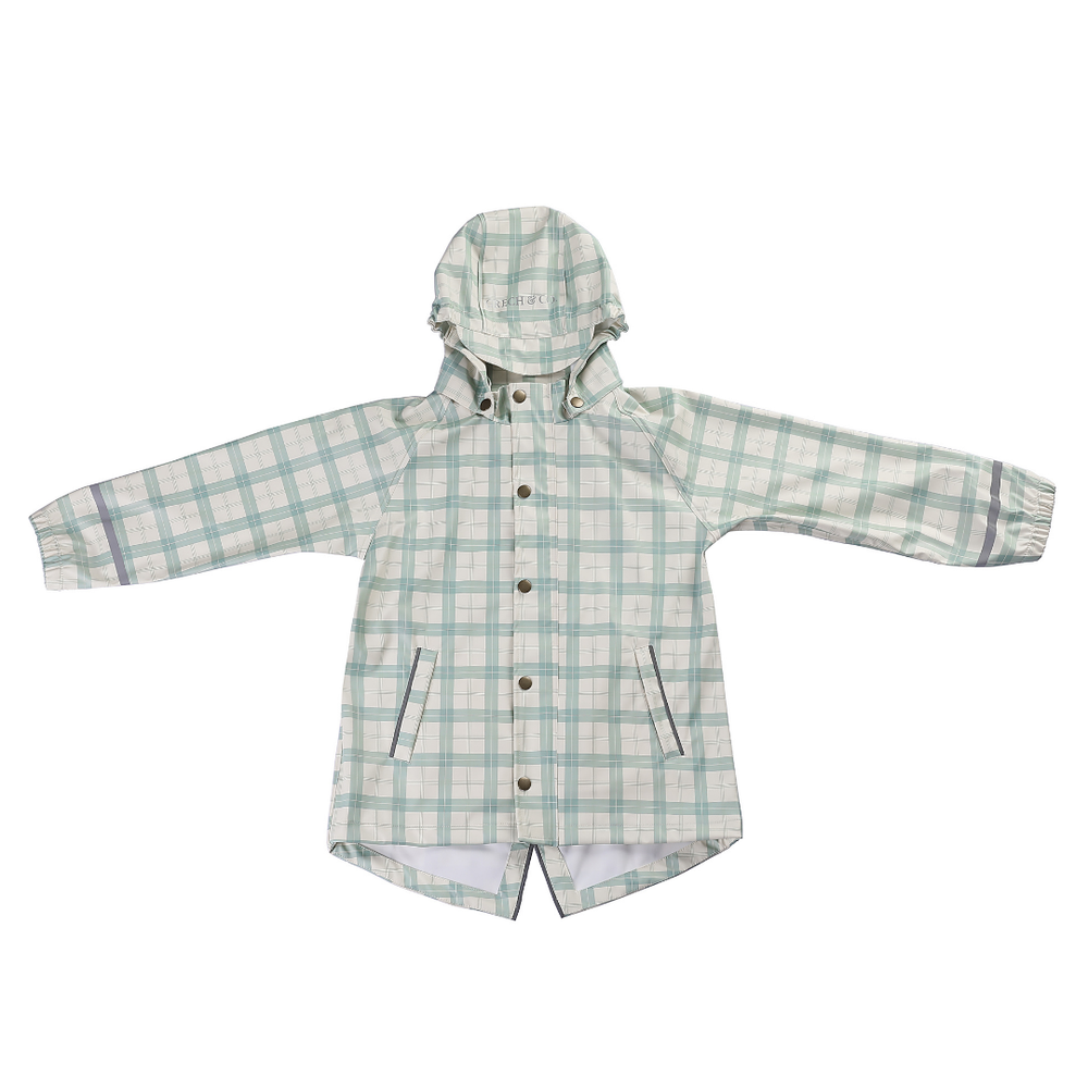 Fishtail Rain Jacket | Fern Plaid | Pre-Order AW26