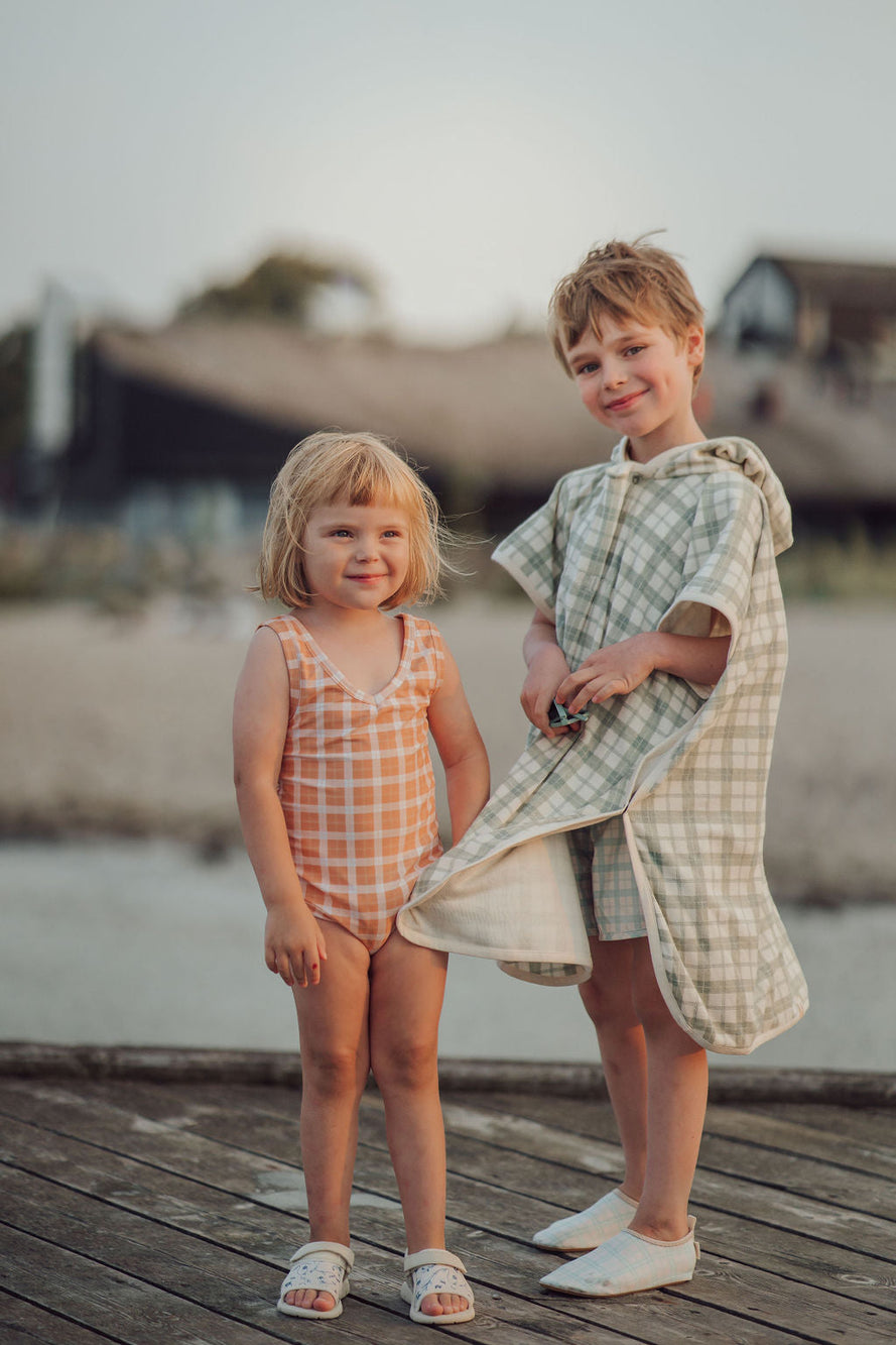 Swim Trunks | UPF + Recycled - Fern Plaid | Pre-Order SS27