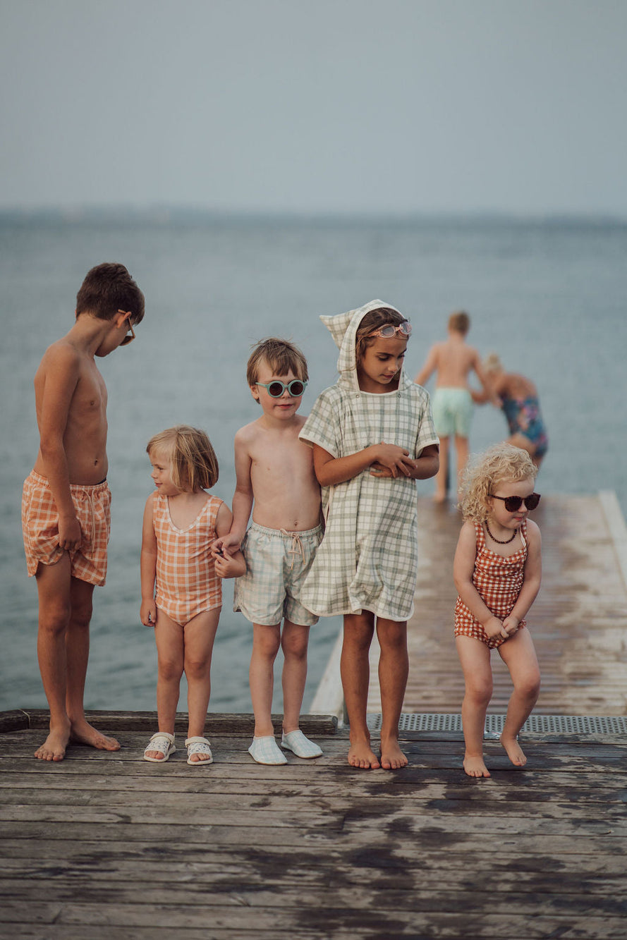 Swim Trunks | UPF + Recycled - Fern Plaid | Pre-Order SS27