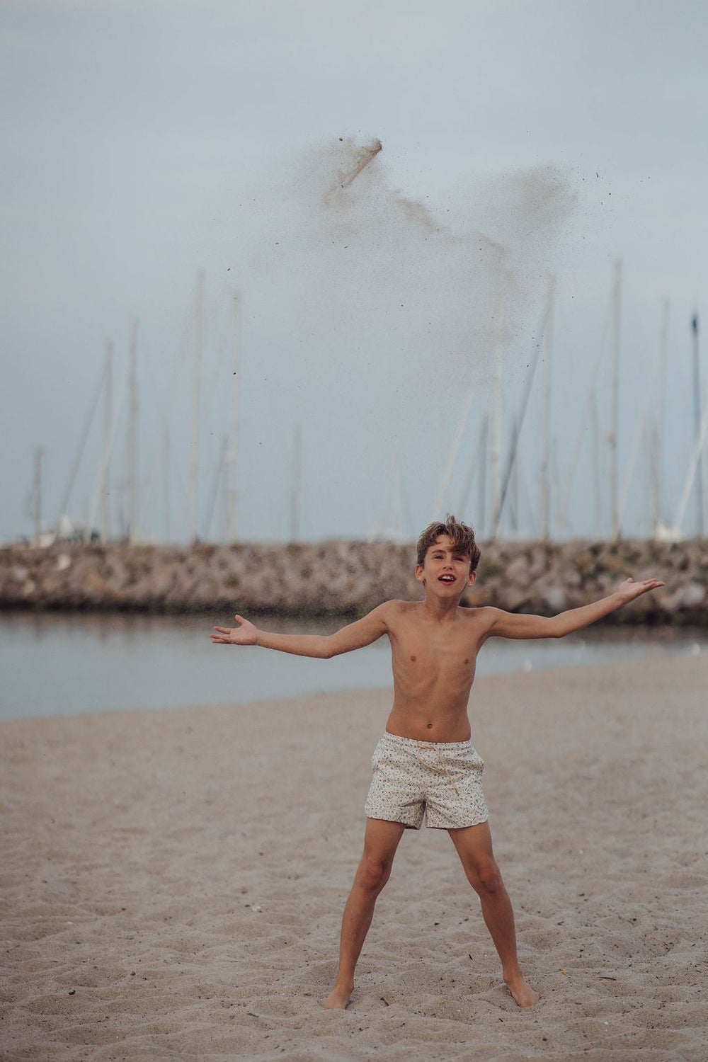 Swim Trunks | UPF + Recycled - Scandi Floral | Pre-Order SS27