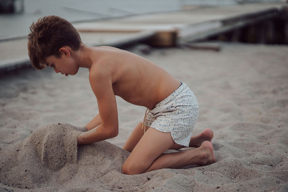 Swim Trunks | UPF + Recycled - Scandi Floral | Pre-Order SS27