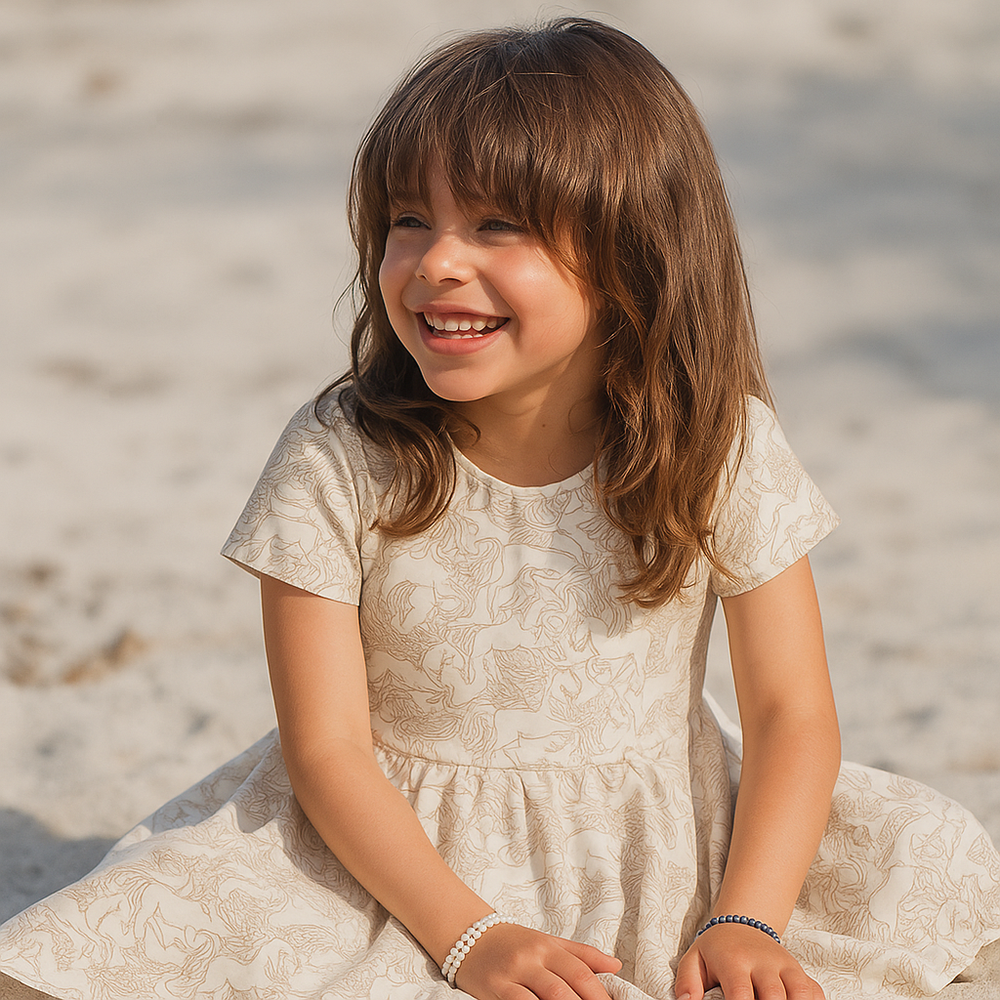Sweetheart Twirl Dress | Organic Cotton Jersey - Pegasus