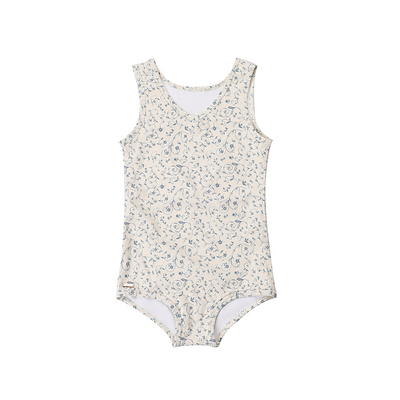 Sweetheart 1 Piece Swimsuit ~ Scandi Floral
