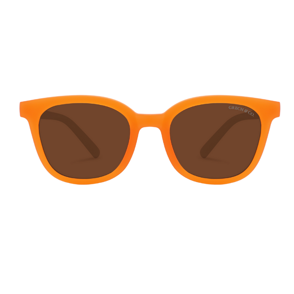 Classic Wayfarer Sustainable Sunglasses | Bio-Based · Bendable · Polarized | Child | 3-8 Y | Sienna | Pre-Order SS27