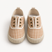 Sienna Gingham children's canvas slip-on shoes