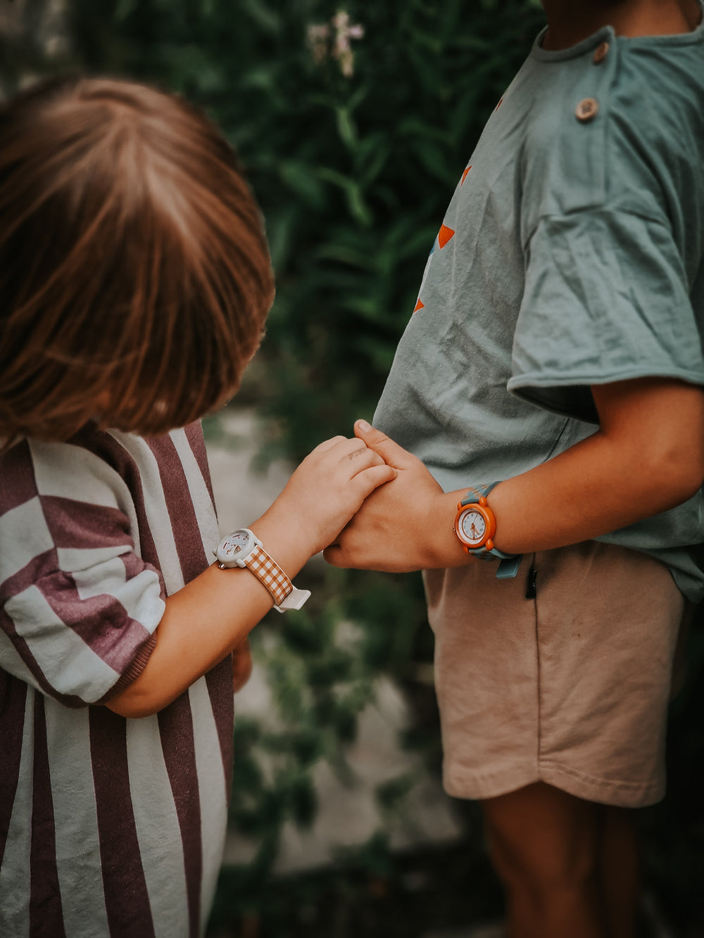 Classic Watches | Silicone + Stainless Steel | Sienna Gingham | Pre-Order SS27