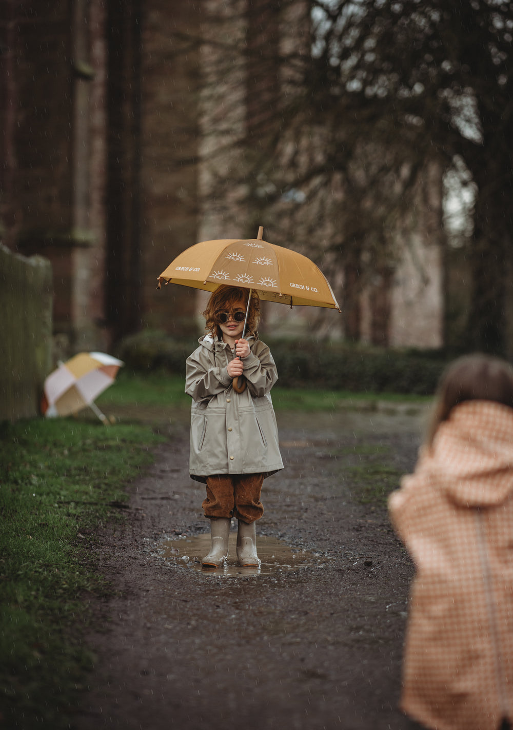 Children's Rain Boots - Stone