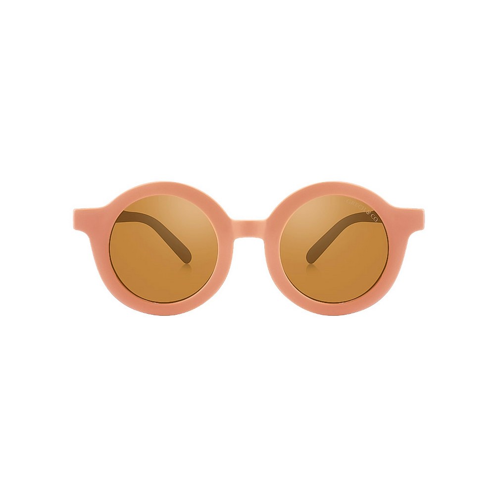 Original Round Sustainable Sunglasses | Bio-Based Bendable Polarized | Sunset | Pre-Order SS27