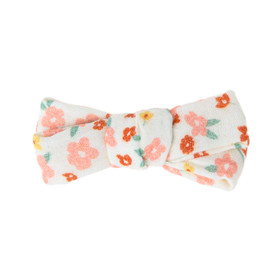 Single Bow Hair Clip ~ Sunset Meadow