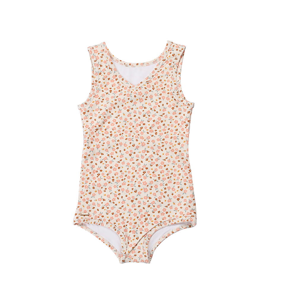 Sweetheart 1 Piece Swimsuit | UPF + Recycled - Sunset Meadow | Pre-Order SS27