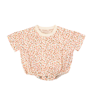 Bubble Romper ~ Sunset Meadow