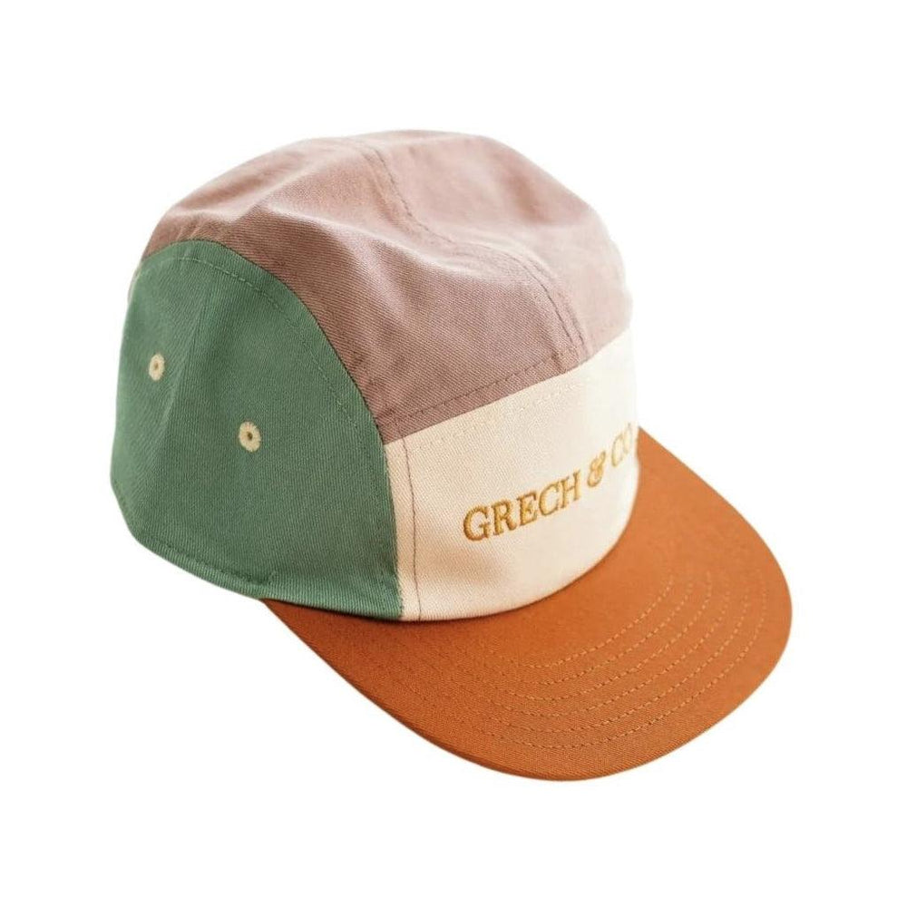 GRECH & CO. 5 Panel Hat Hats Burlwood + Shell