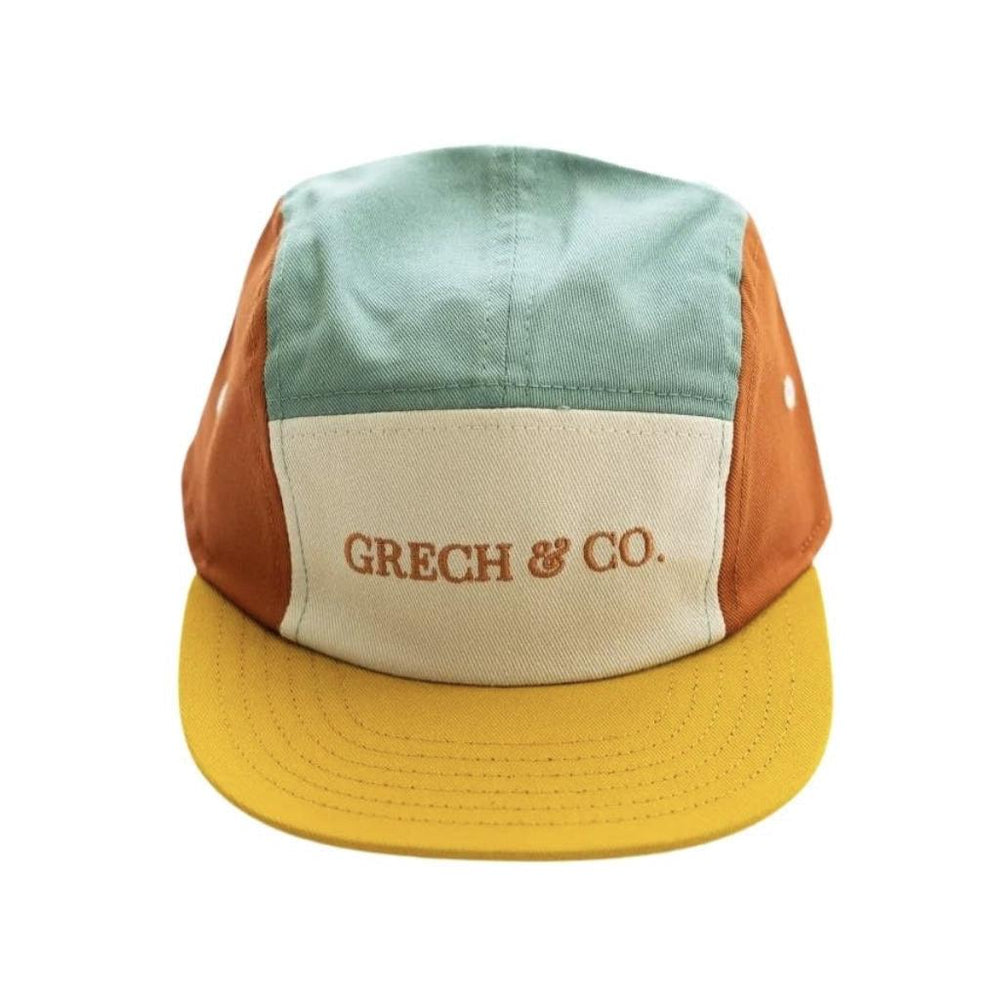 GRECH & CO. 5 Panel Hat Hats Fern + Buff