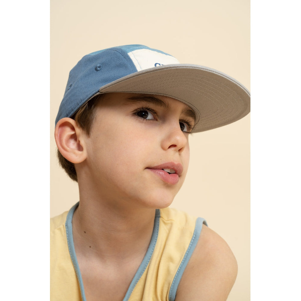 GRECH & CO. 5 Panel Hat | Anti UV GOTS Hats Sky Blue, Desert Teal