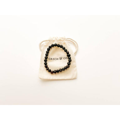 GRECH & CO. Adult Amber Bracelet 18 cm Jewelry Wisdom Ying&Yang