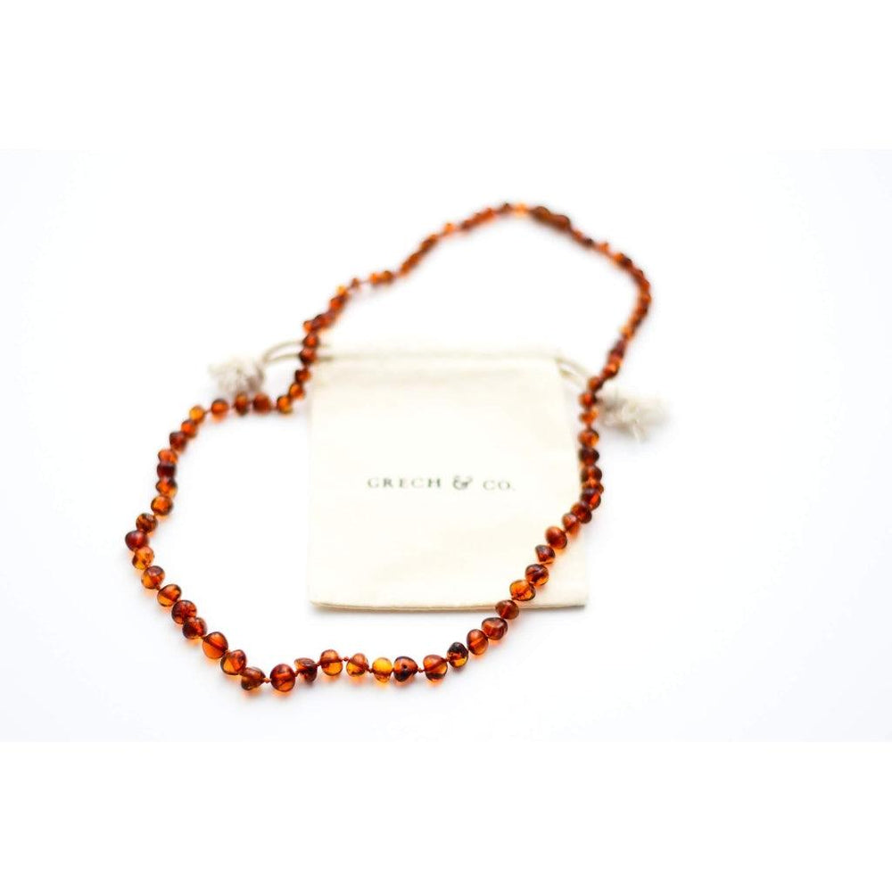 GRECH & CO. Adult Amber Necklace Jewelry Strength