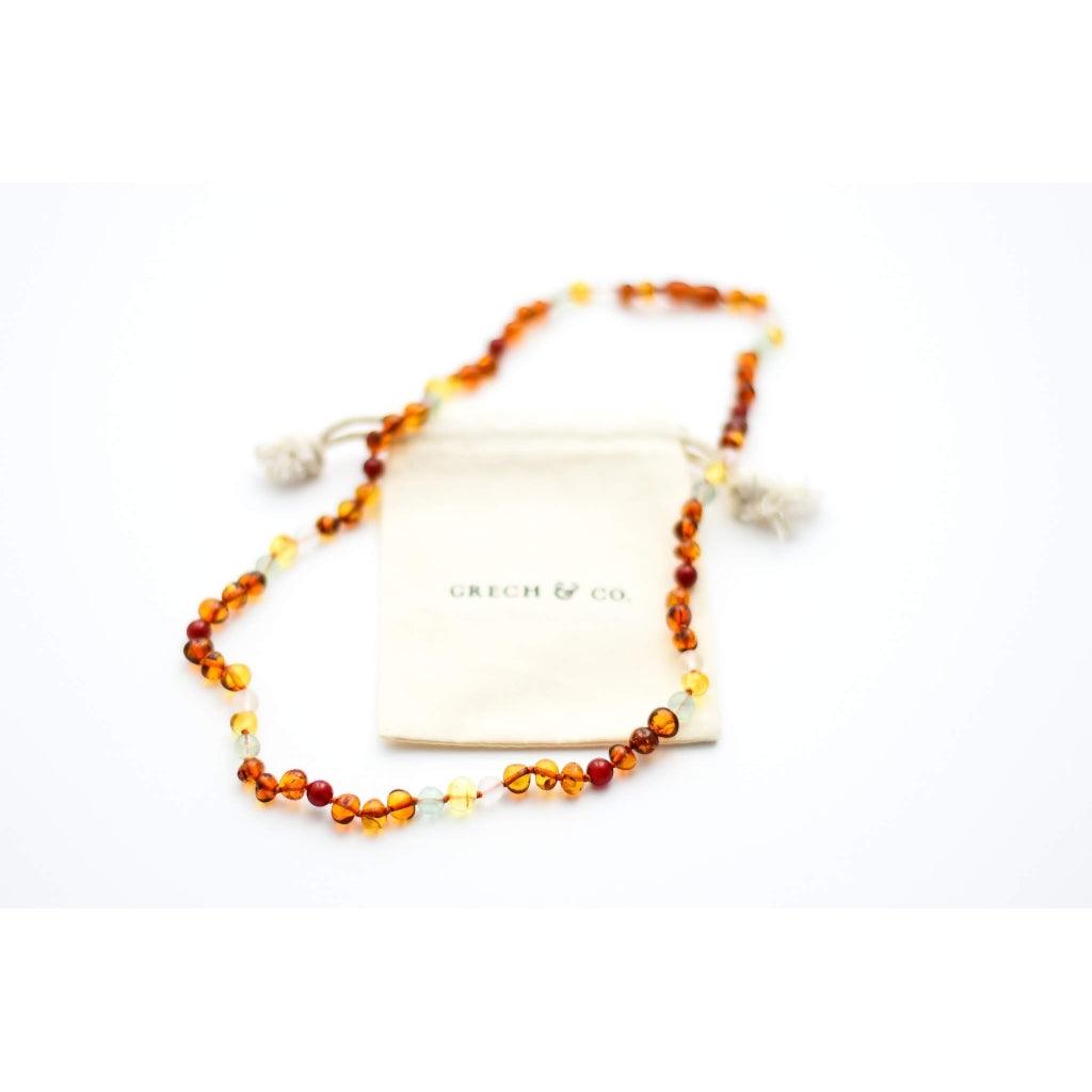 GRECH & CO. Adult Amber Necklace Jewelry Willow