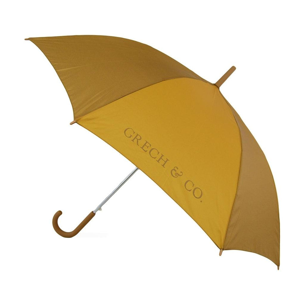 GRECH & CO. Adult Rain Umbrella Umbrellas Wheat
