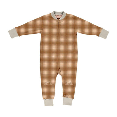 GRECH & CO. Baby Pajama Sleeper Clothing Sienna Gingham