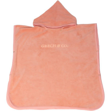 GRECH & CO. Bathing Poncho | GOTS Clothing Coral Rouge