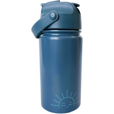 GRECH & CO. Bite + Sip Thermo Water Bottle | 14oz Thermo Desert Teal