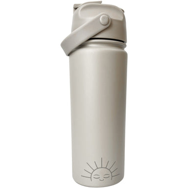 GRECH & CO. Bite + Sip Thermo Water Bottle | 18oz Thermo Fog