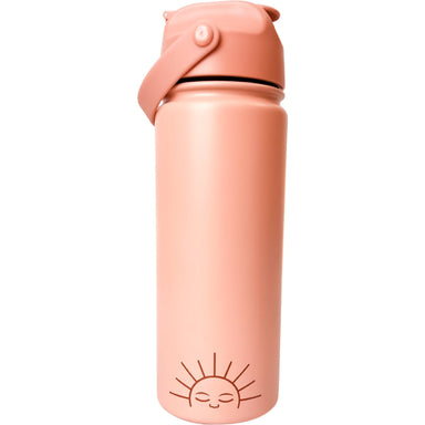 GRECH & CO. Bite + Sip Thermo Water Bottle | 18oz Thermo Sunset