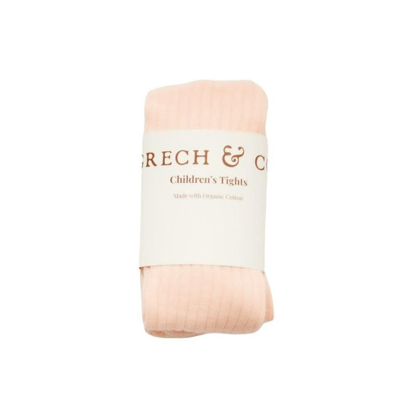 Children's Organic Cotton Tights - Shell — GRECH & CO.
