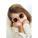 GRECH & CO. Classic: Bendable & Polarized Sunglasses-Baby Sunglasses Stripes Sunset + Tierra