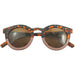 GRECH & CO. Classic: Recycled Plastic & Polarized Sunglasses - Child Sunglasses Tortoise+Burlwood