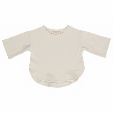 GRECH & CO. Cropped Sleeve Oversized Shirt Clothing Atlas