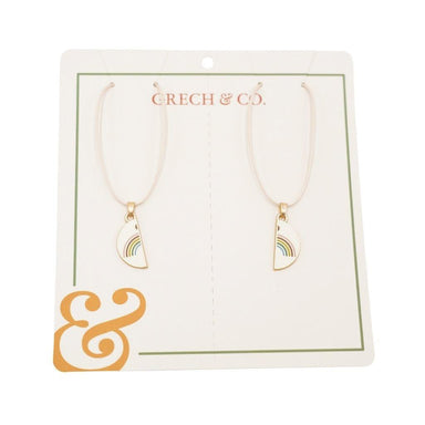 GRECH & CO. Enamel Necklace 2 pieces Jewelry Rainbow