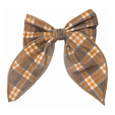 GRECH & CO. Fable Bow Hair accessories Storm Plaid