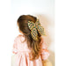 GRECH & CO. Fable Bow-Large Size Hair accessories Checks  Sunset  + Orchard
