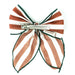 GRECH & CO. Fable Bow-Large Size Hair accessories Stripes Atlas + Tierra