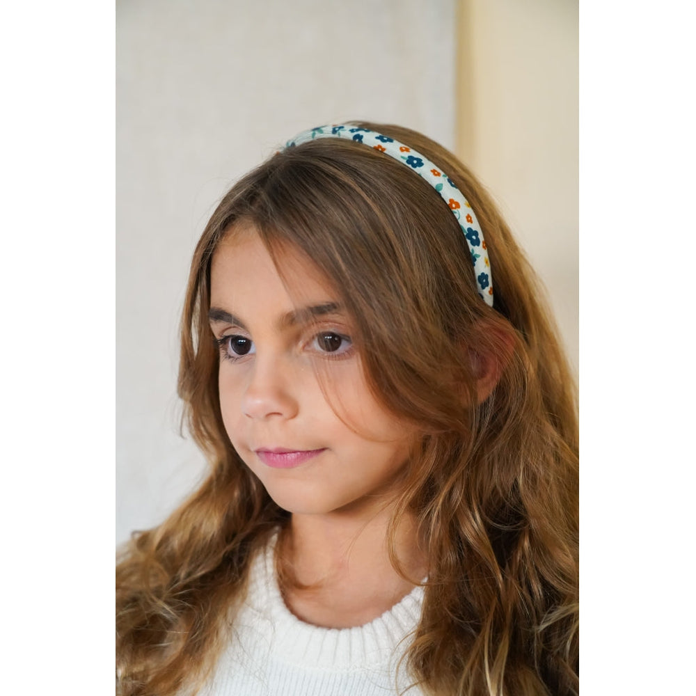 GRECH & CO. Headband Set of 2 Hair accessories Sienna Gingham + Meadow