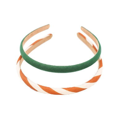 GRECH & CO. Headbands Set of 2 Hair accessories Stripes Atlas + Tierra