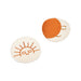GRECH & CO. Iron On Patches Set of 2 Patches Moon+Sun